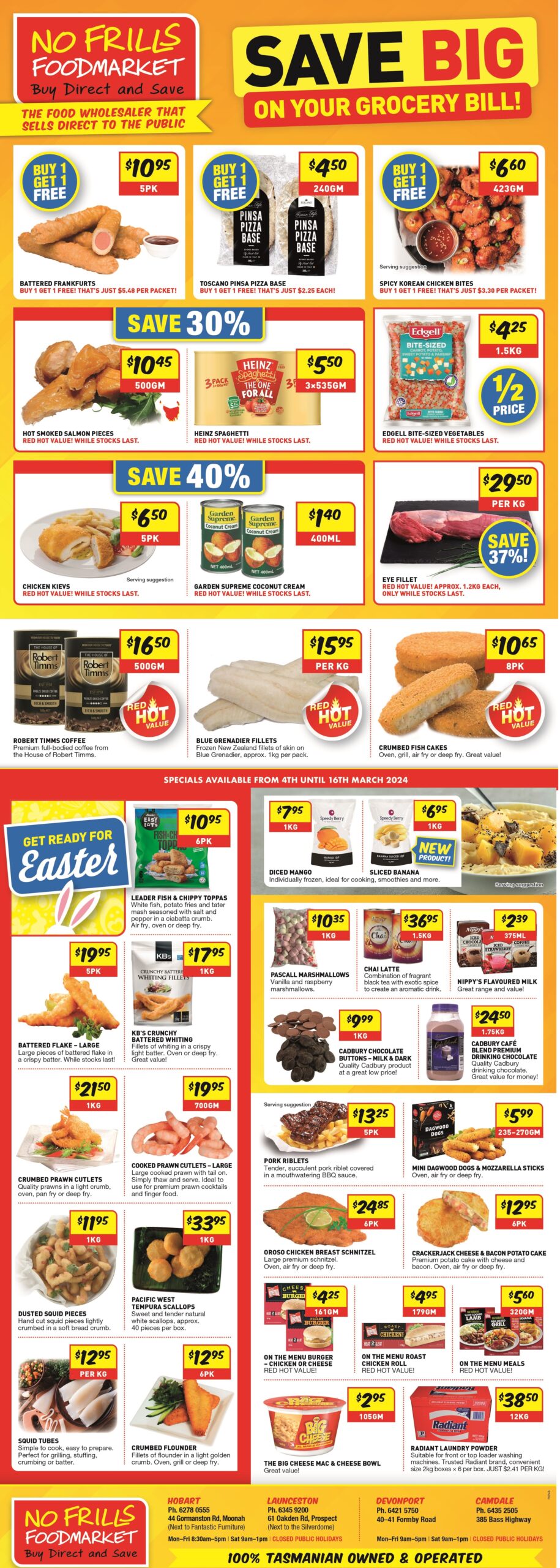 Weekly Specials, Buy Direct and Save